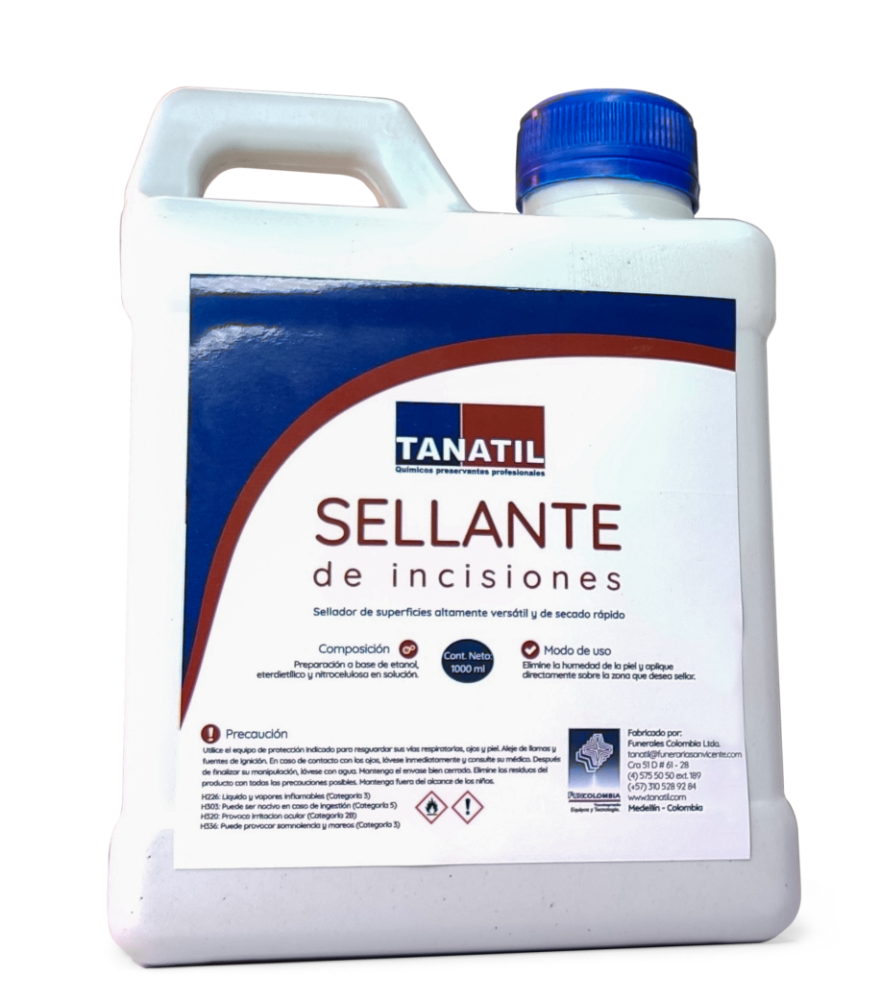 Tanatil sellante de incisiones