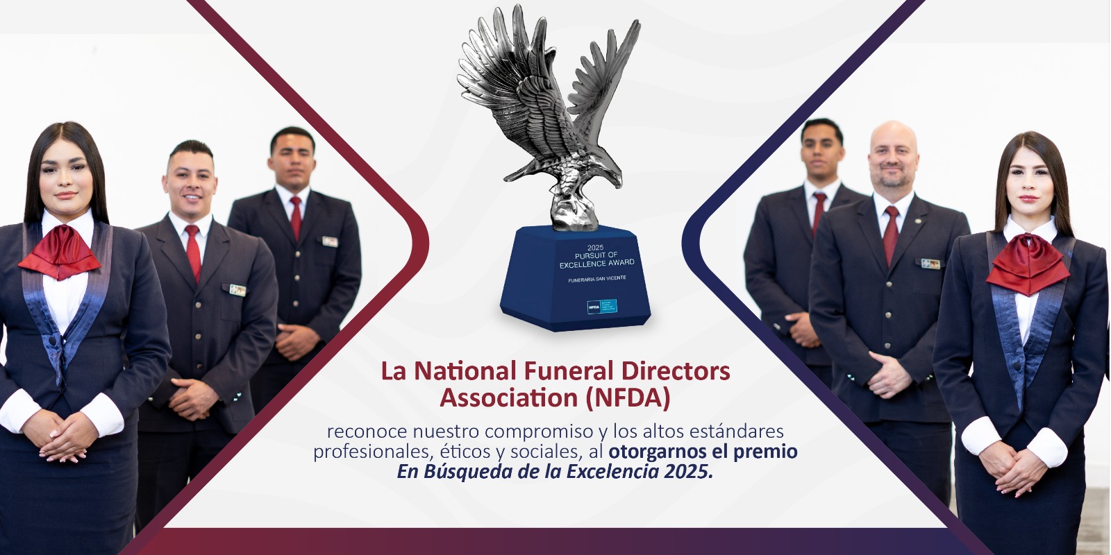 La NFDA nos hace merecedores del reconocimiento En Búsqueda de la Excelencia 2025